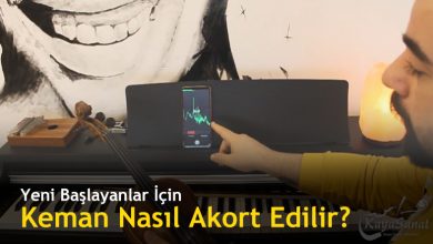 Keman Nasıl Akort Edilir? (Cep Telefonıu ile Akort Yapmak)