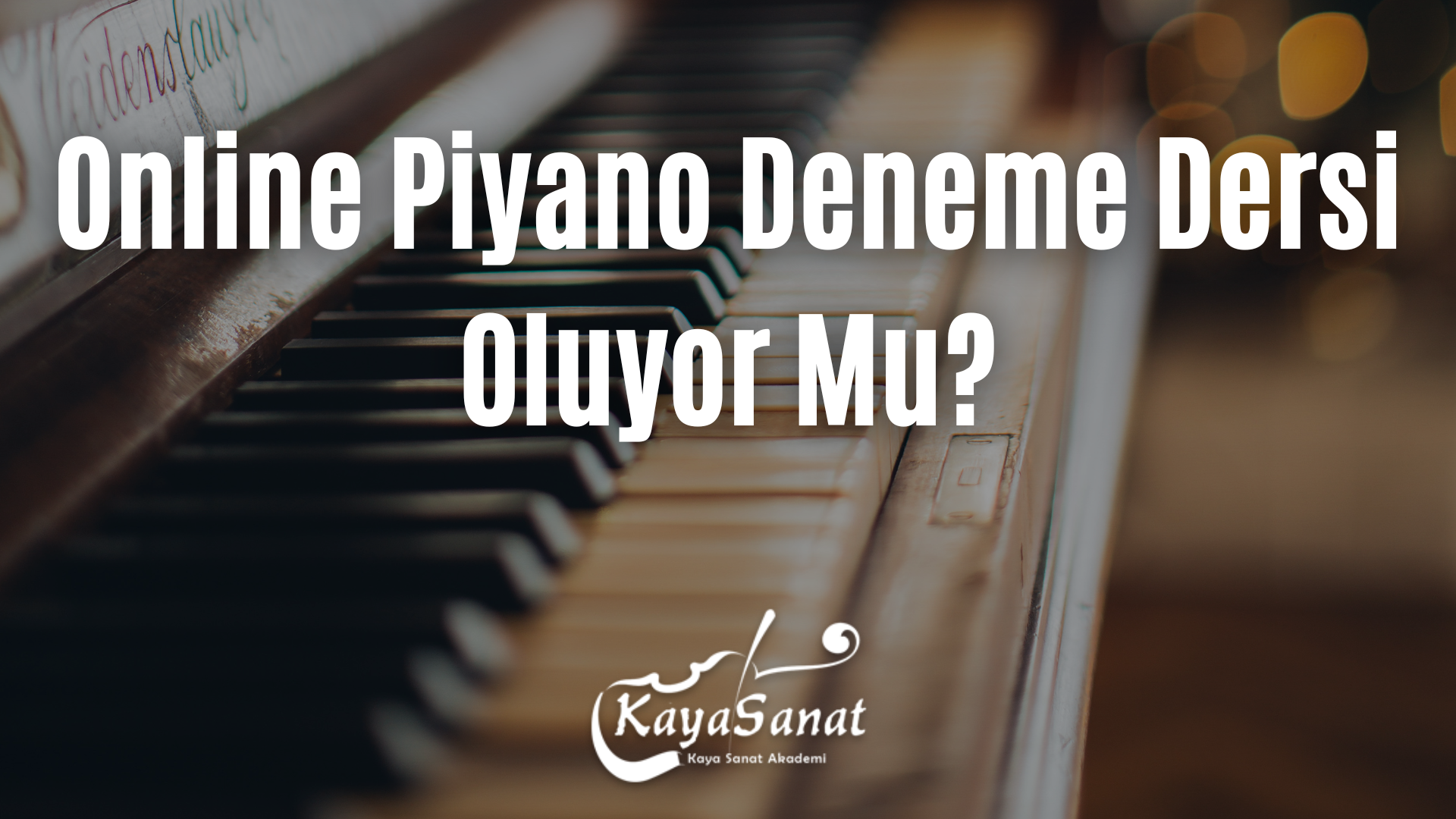 online piyano deneme dersi