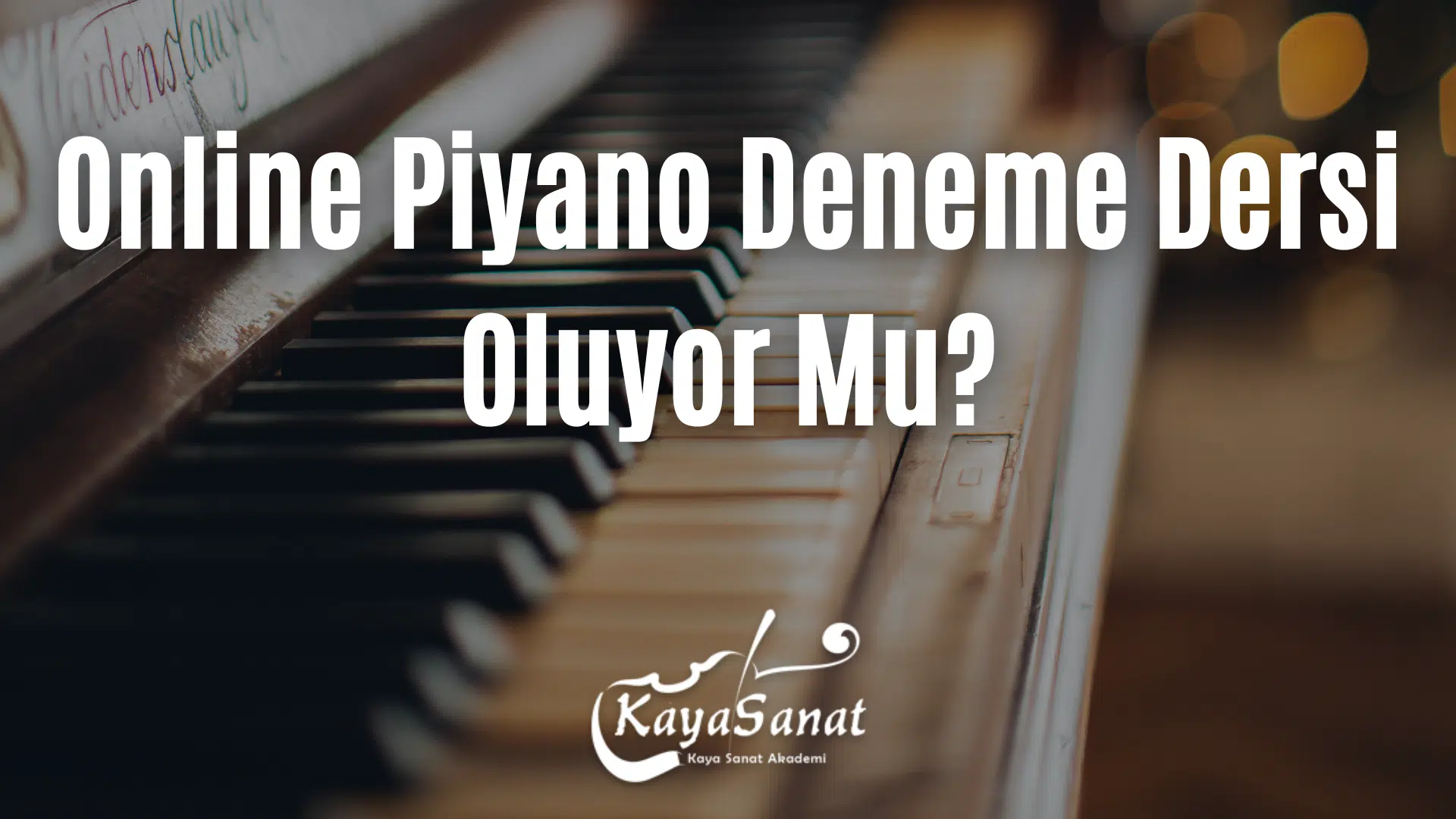 online piyano deneme dersi