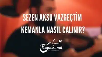 Sezen Aksu - Vazgeçtim Kemanla Nasıl Çalınır?