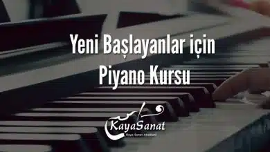 Yeni Başlayanlar için Piyano Kursu