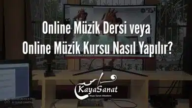 Online Müzik Dersi veya Online Müzik Kursu Nasıl Yapılır?