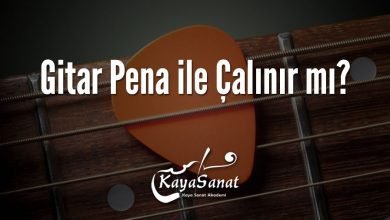 Gitar Pena ile Çalınır mı?