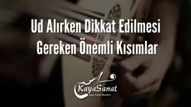 Ud Alırken Dikkat Edilmesi Gereken Önemli Kısımlar