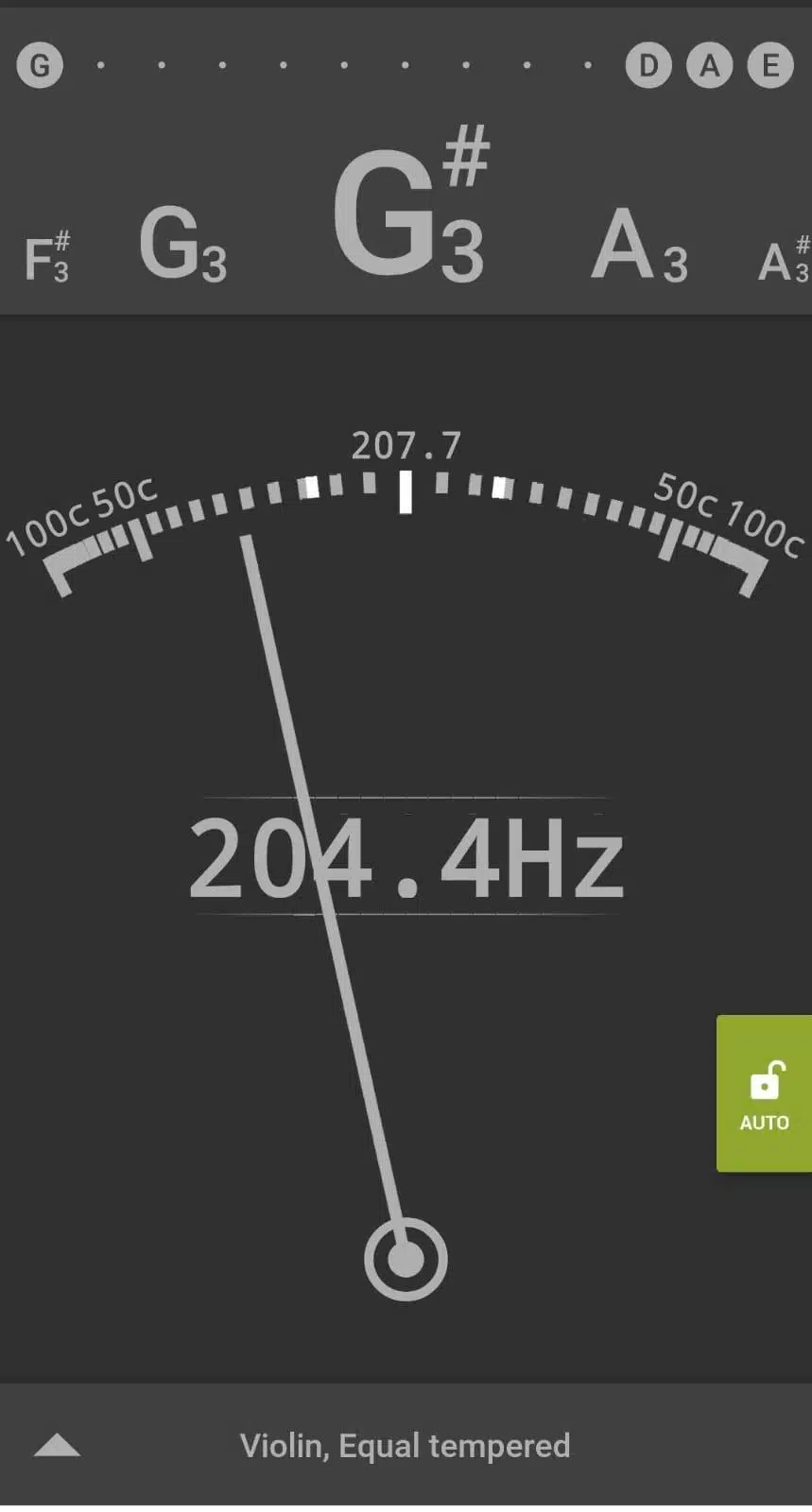 Keman Akort Programı