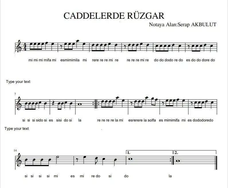 En Kolay Çalınan 5 Yan Flüt Notası - Caddelerde Rüzgar