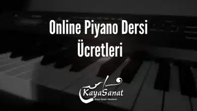 Online Piyano Dersi Ücretleri
