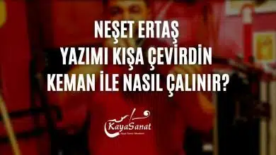 Yazımı Kışa Çevirdin Keman Notası