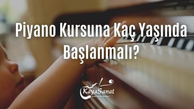 Piyano Kursuna Kaç Yaşında Başlanmalı