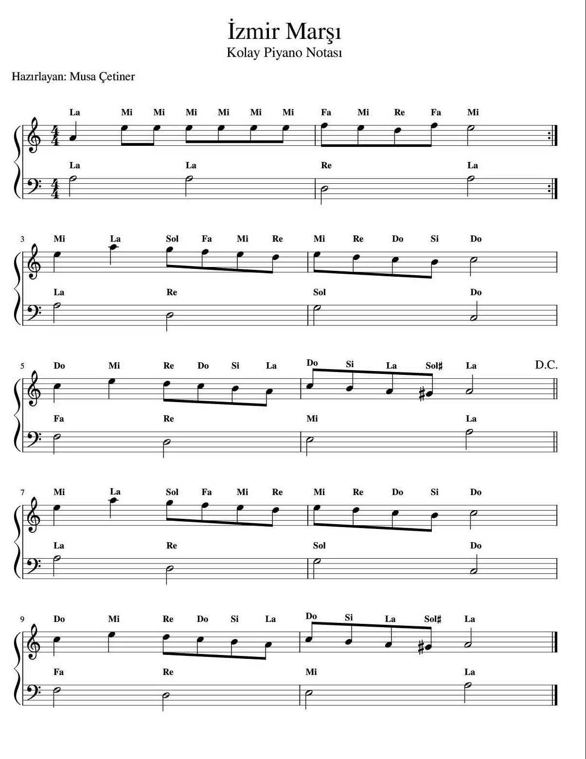 Piyano İle Çalınabilecek 10 Basit Şarkı