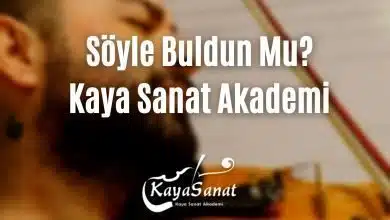 Söyle Buldun Mu Keman Notaları