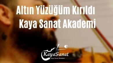 Altın Yüzüğüm Kırıldı Keman Notaları