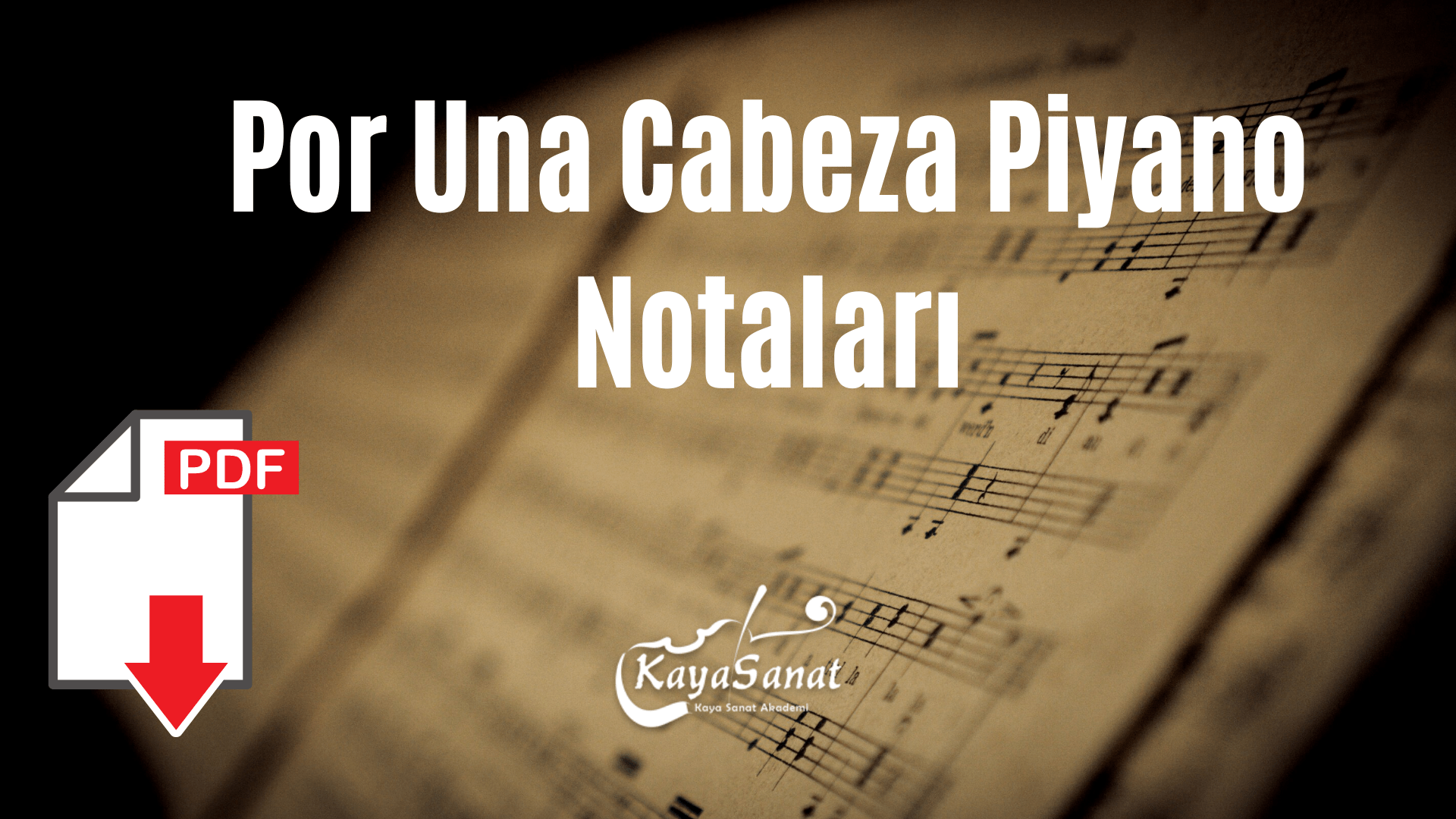 Piyano Notaları Pdf - Piyano Notası