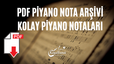 Piyano Notaları Pdf - Piyano Notası