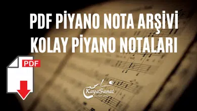 Piyano Notaları Pdf - Piyano Notası