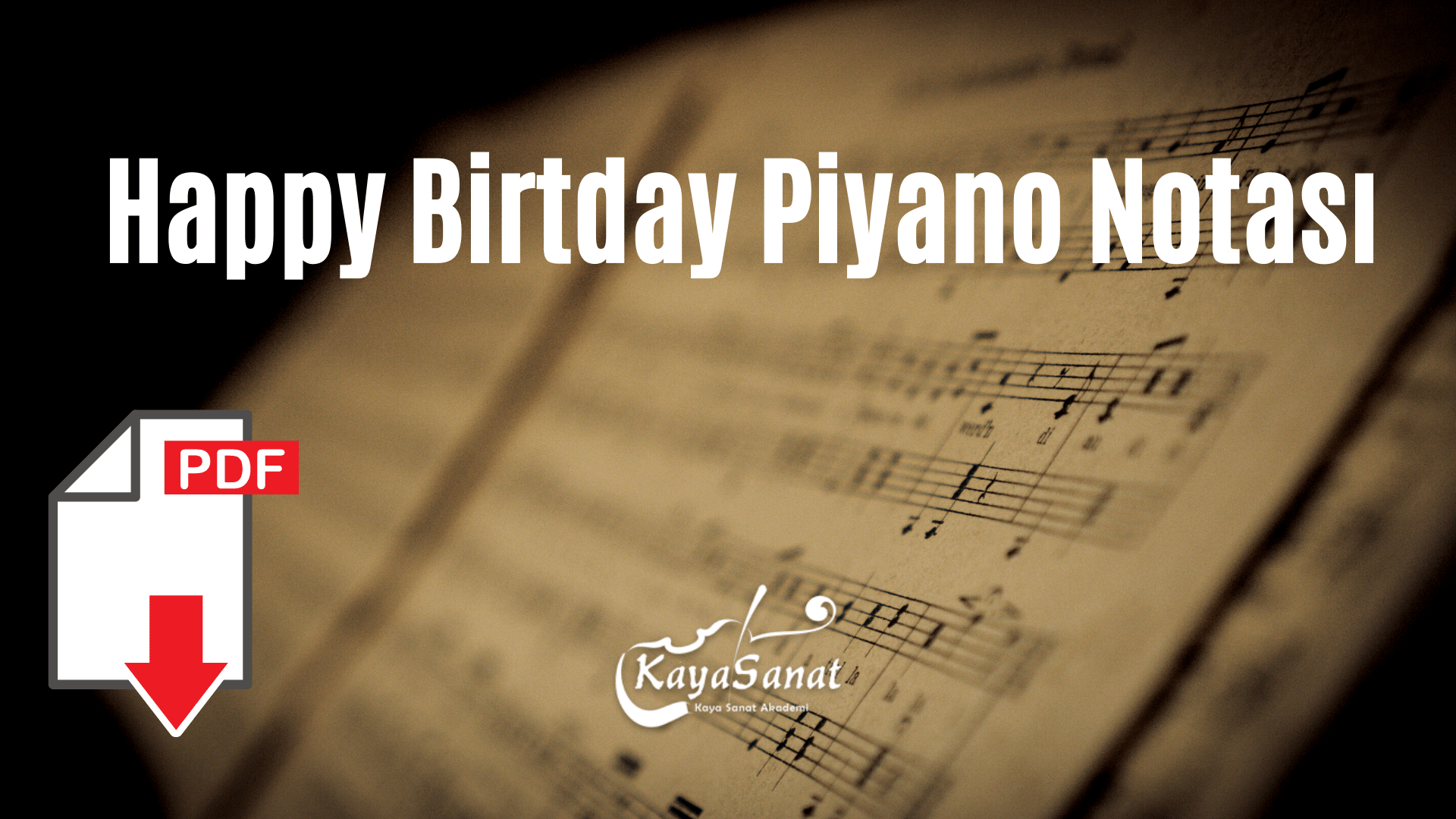 Piyano Notaları Pdf - Piyano Notası