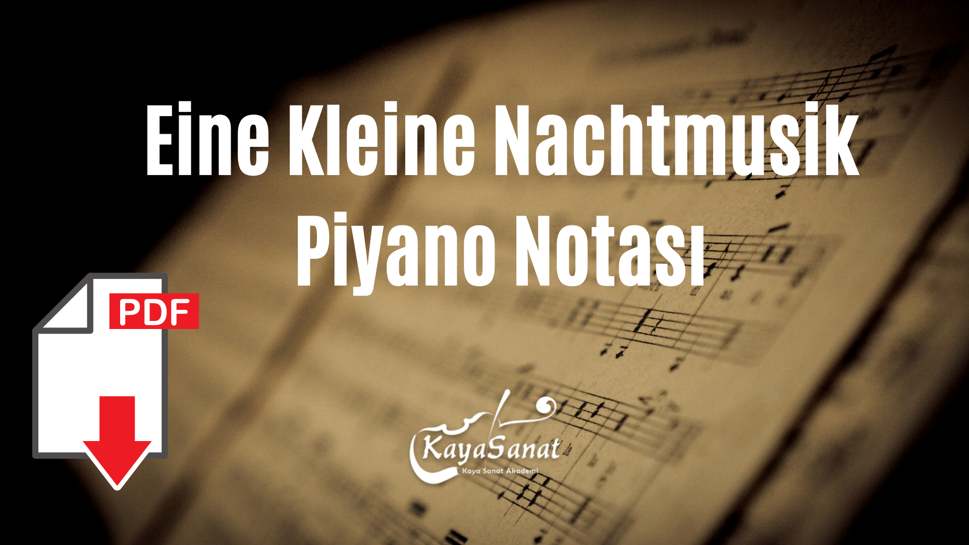 Piyano Notaları Pdf - Piyano Notası