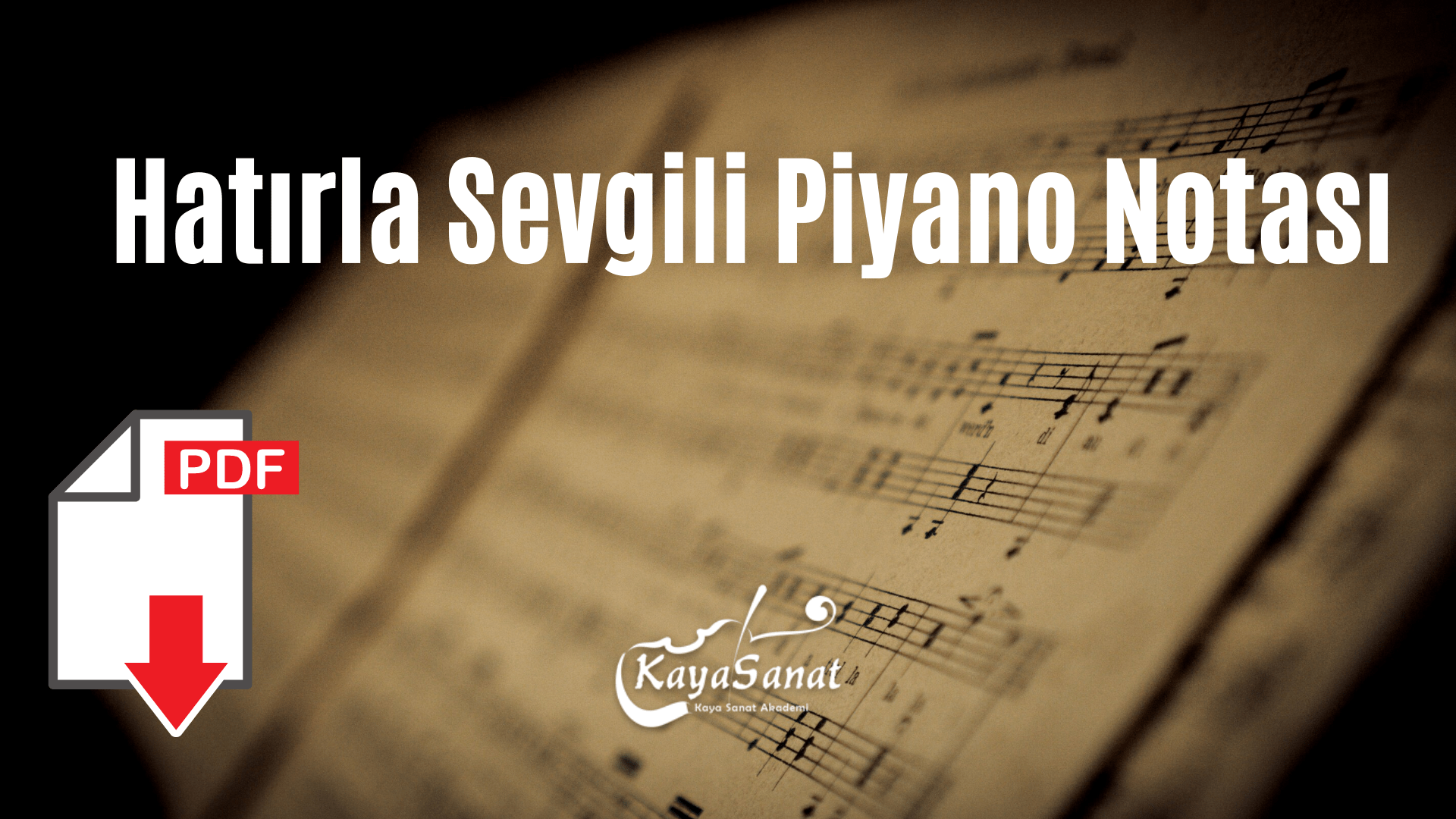 Piyano Notaları Pdf - Piyano Notası