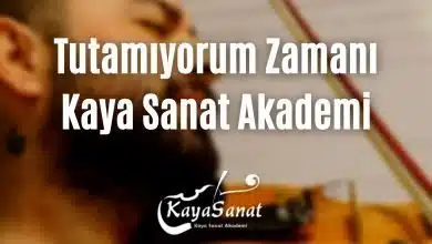 Tutamıyorum Zamanı Keman Notaları