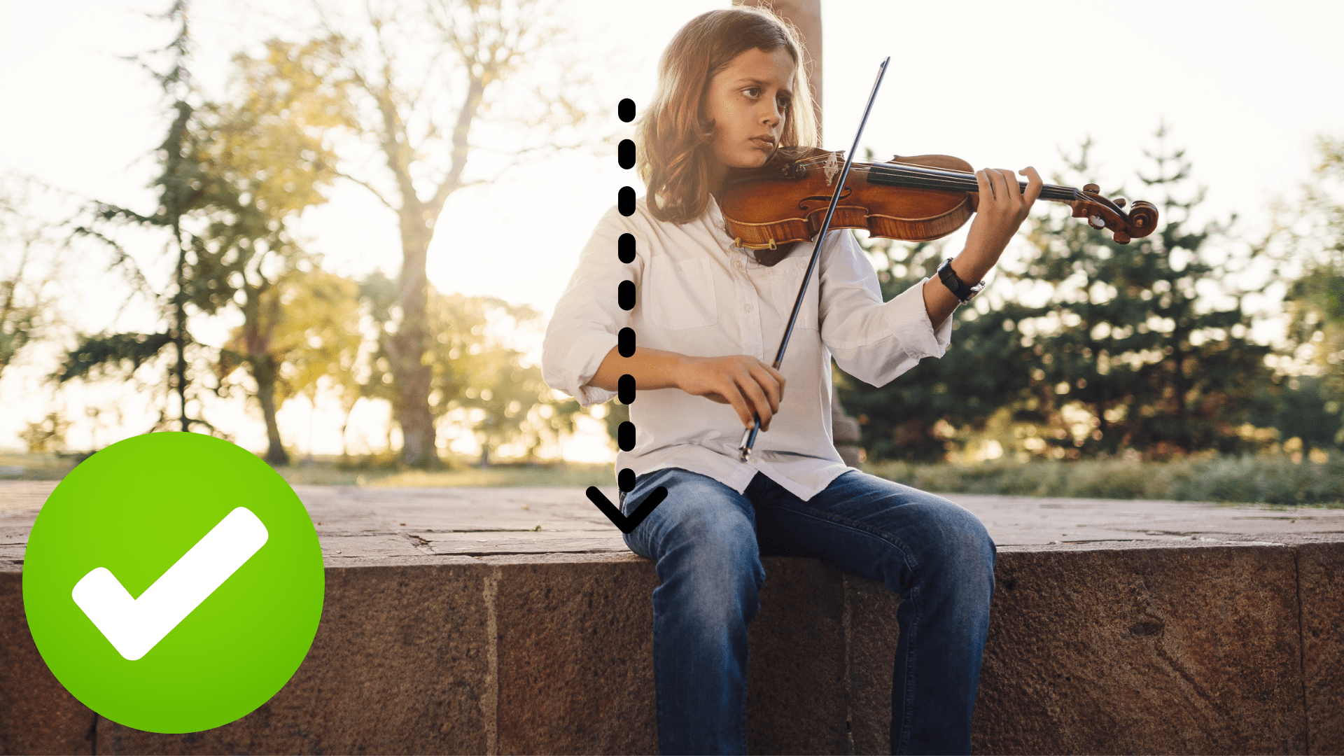 Keman Çalarken Duruş Ve Oturuş Pozisyonu?