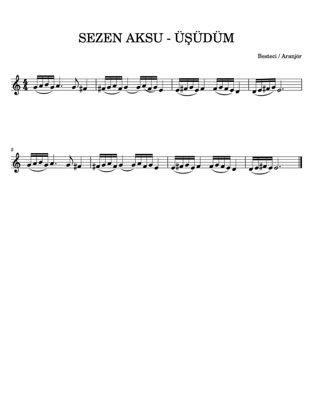 Keman Notaları - Kolay Keman Notaları 2025