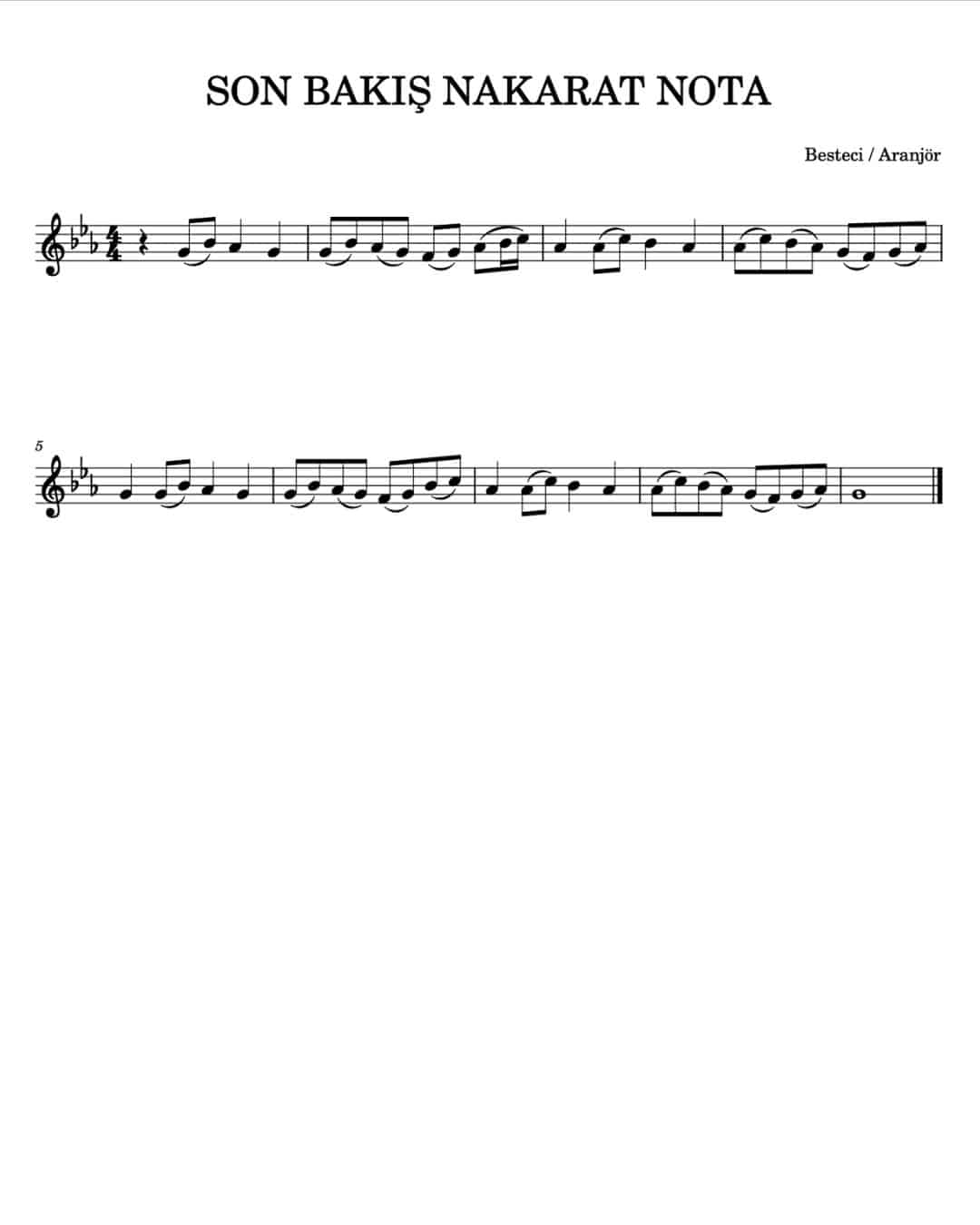 Keman Notaları - Kolay Keman Notaları 2025