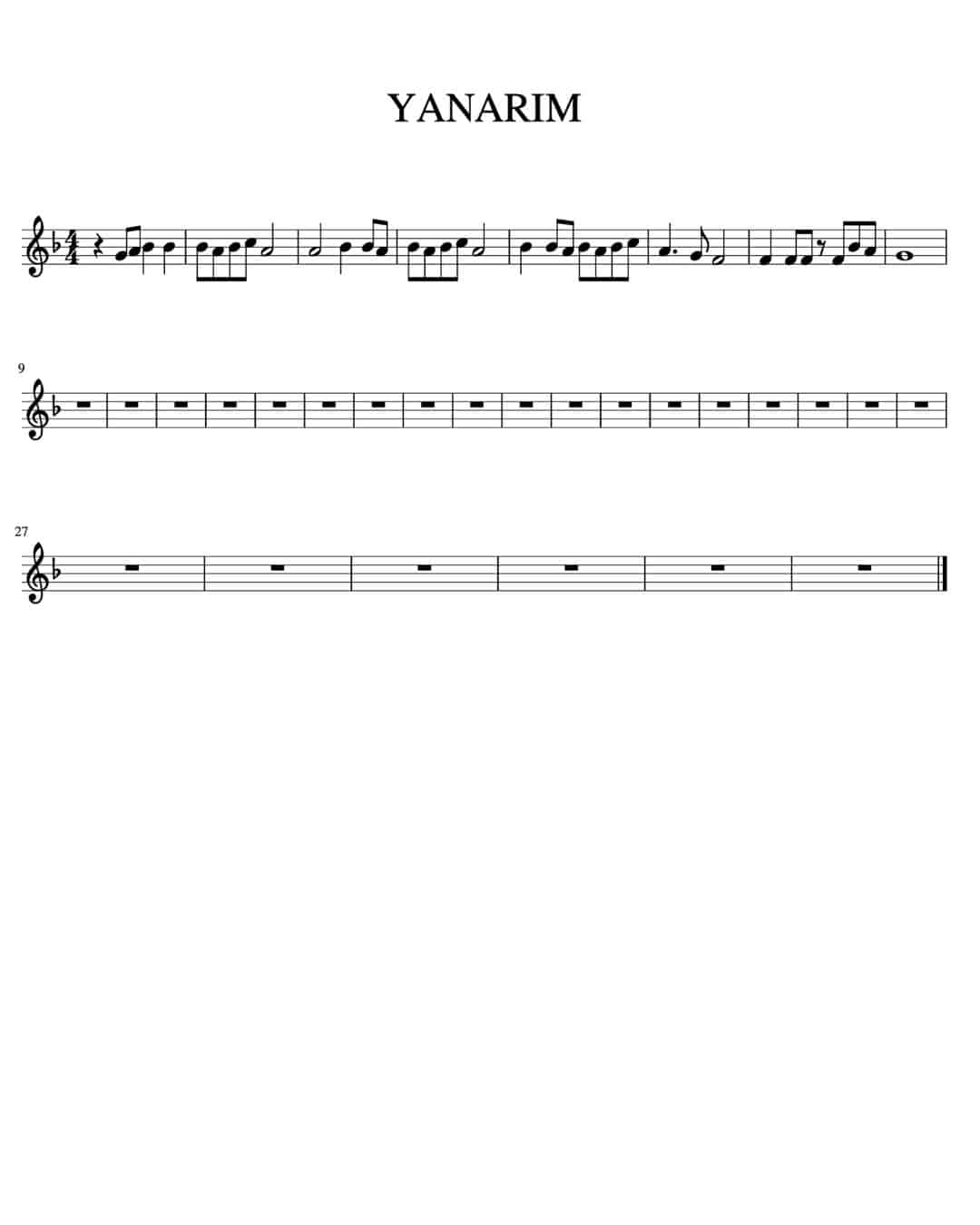 Keman Notaları - Kolay Keman Notaları 2025