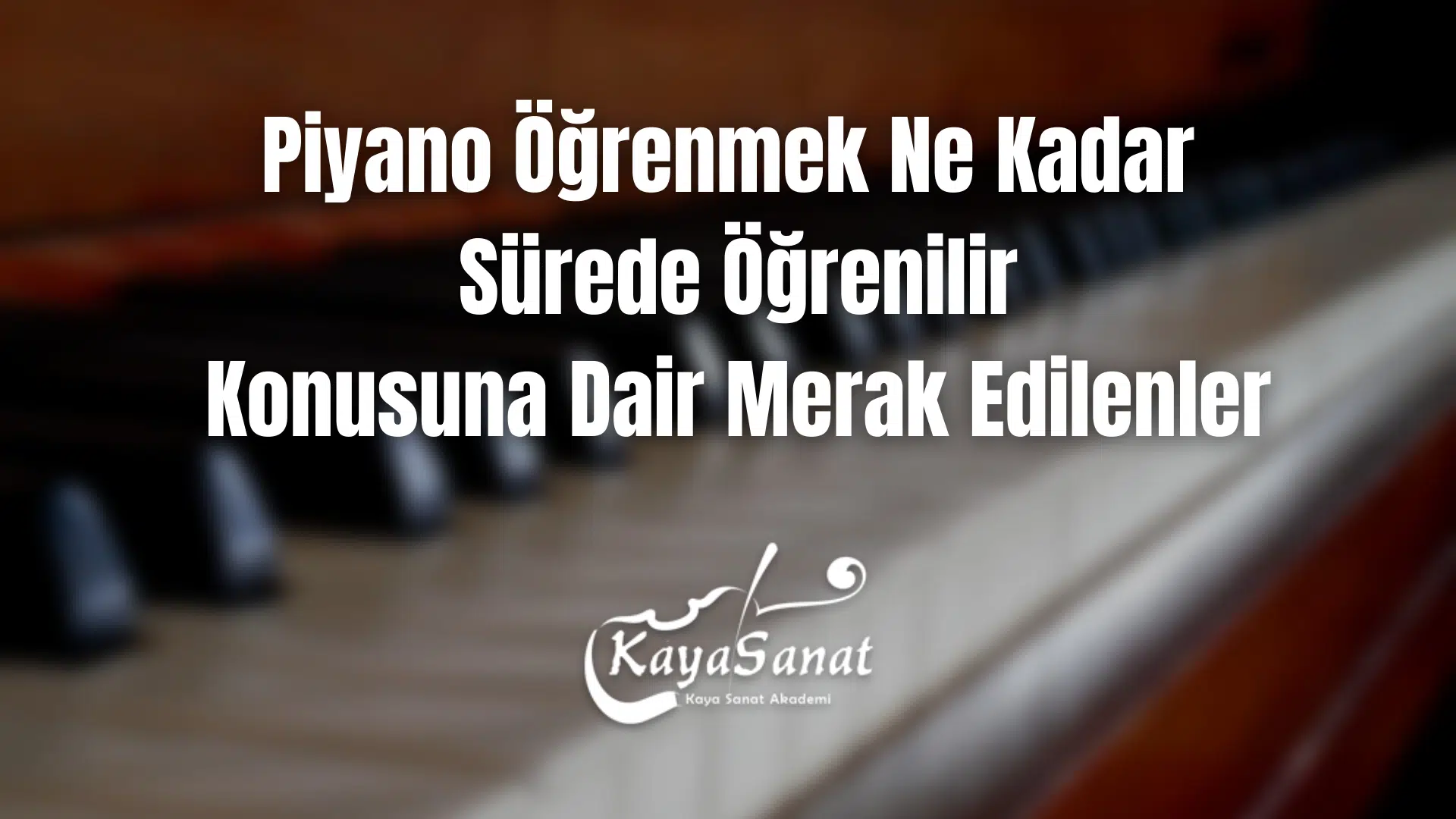 piyano kursu 
