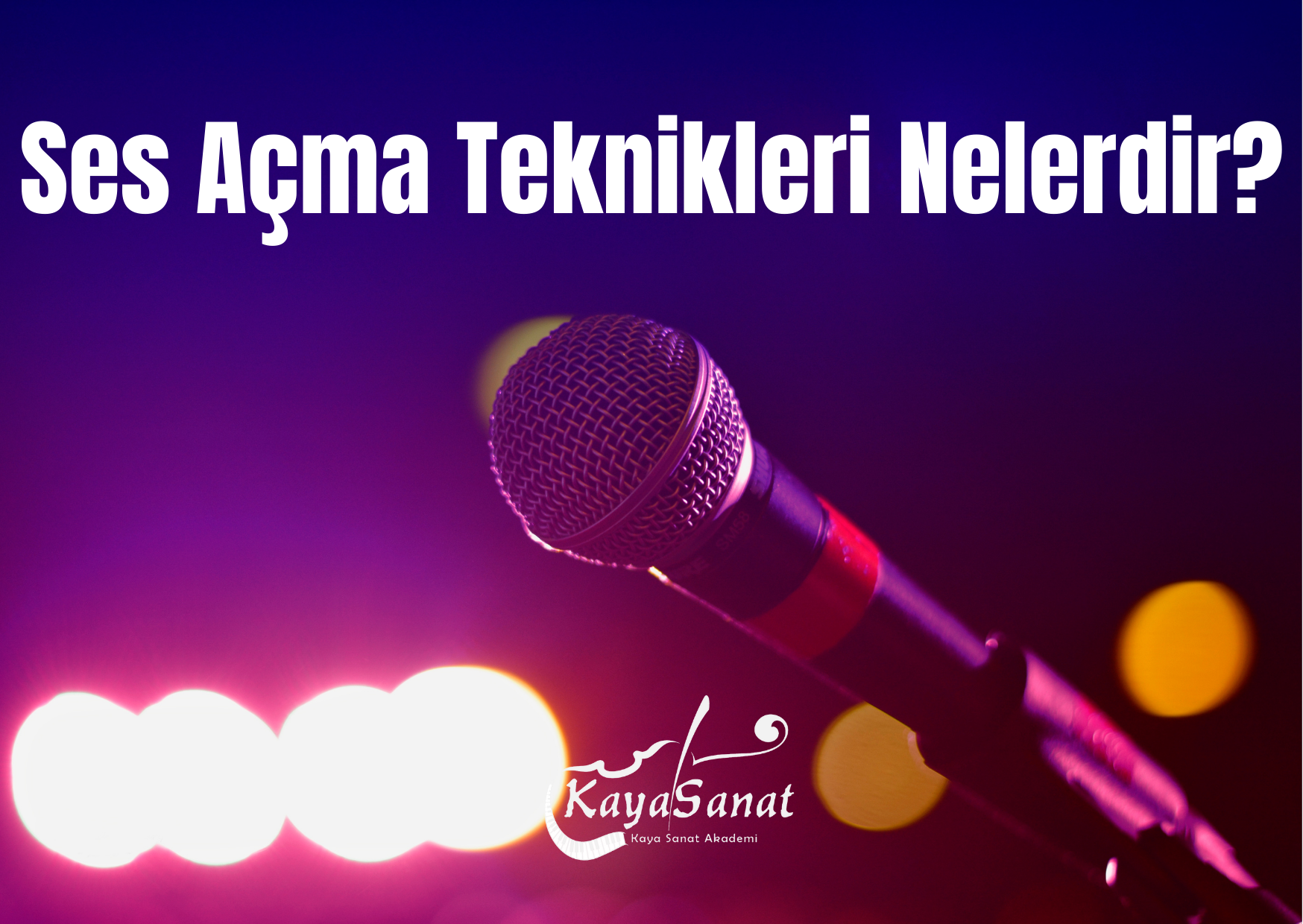 Ses Açma Teknikleri Nelerdir? 