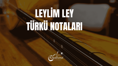 Leylim Ley Türkü Notaları (Melodika & Piyano)